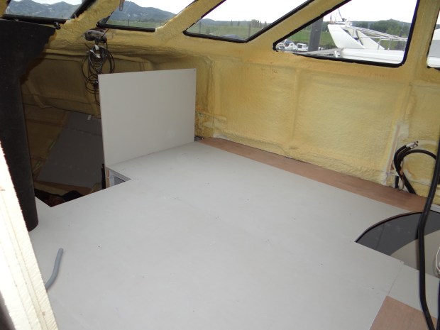 Basisvloer van de keuken