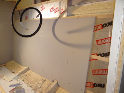 Aanbrengen extra isolatie