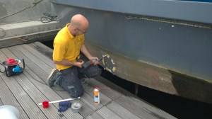 De operatie aan zijn achterste